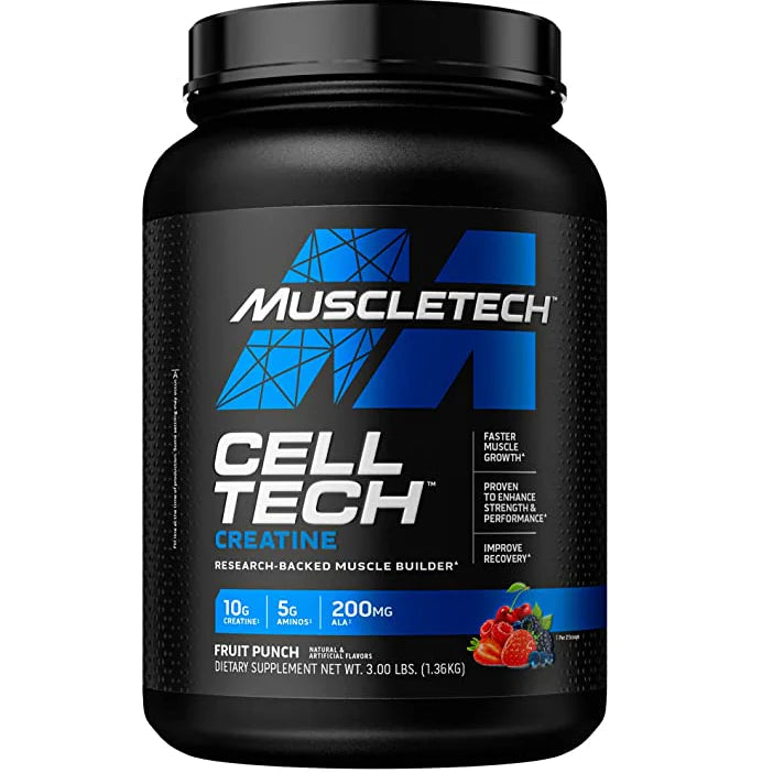 Cell Tech Creatine (+aminoácidos + carbos) 3LB MuscleTech