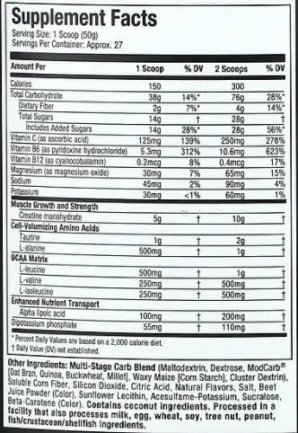 Cell Tech Creatine (+aminoácidos + carbos) 3LB MuscleTech