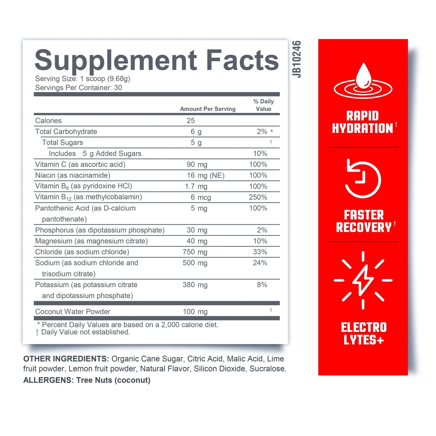 Hydro 30 servs (hidratación y recuperación | Betancourt Nutrition