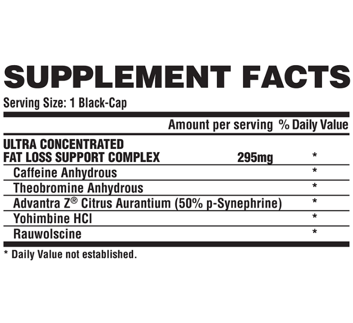 Lipo Black Ultra Concentrate 60 cáps. | Nutrex