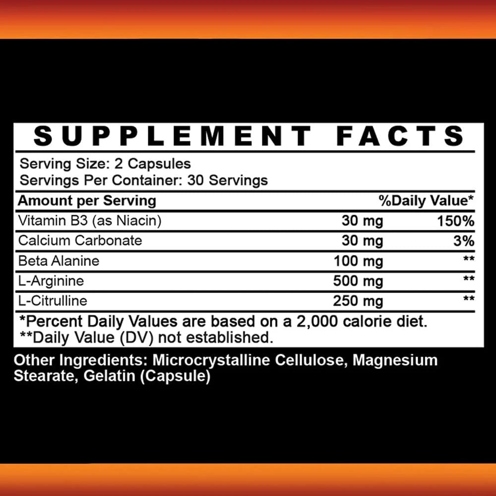Nitric Oxide Booster (precursor de óxido nítrico)30 servs | Angry Supplements Nitric Oxide Booster (precursor de óxido nítrico)30 servs | Angry Supplements