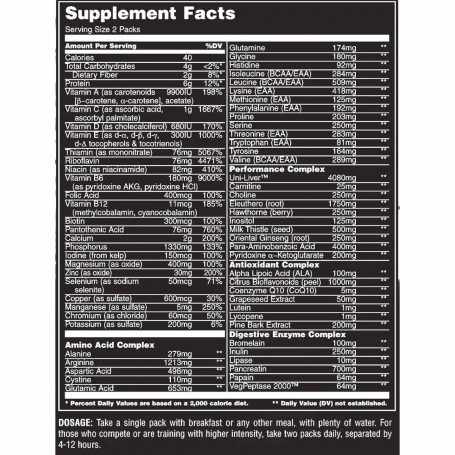 Animal Pak 44 packs | Universal