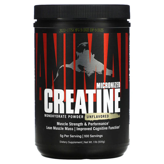 Creatina micronizada Animal 100 servs | Universal Nutrition