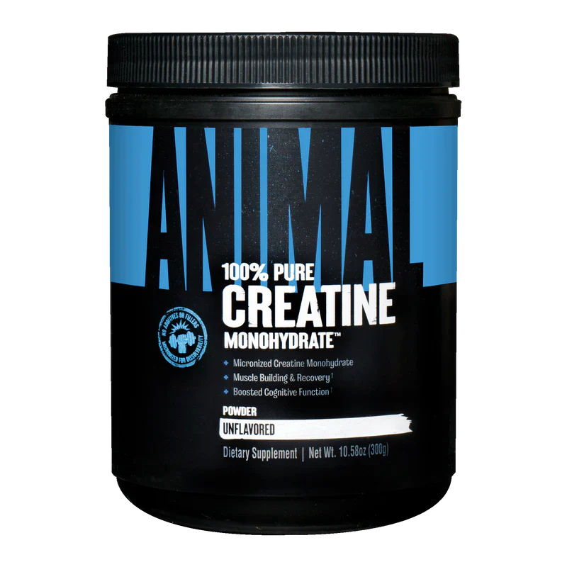 Creatina monohidratada Animal 60 servs Universal Nutrition