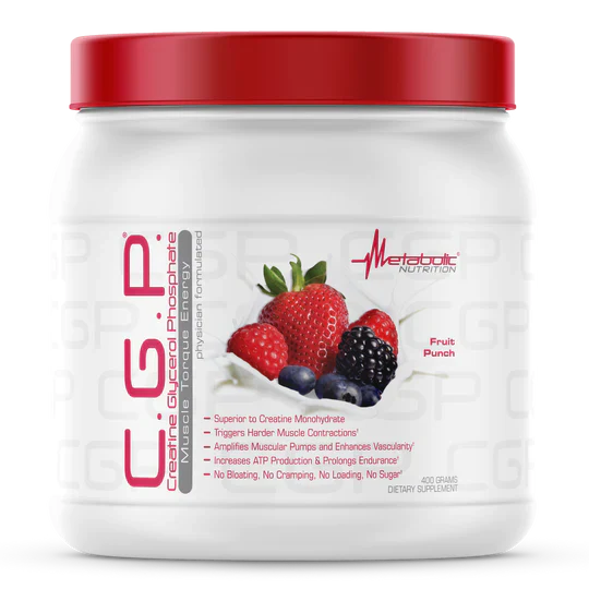 Creatine + Glycerol + Phosphate 40 servs Metabolic Nutrition