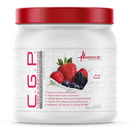 Creatine + Glycerol + Phosphate 40 servs Metabolic Nutrition