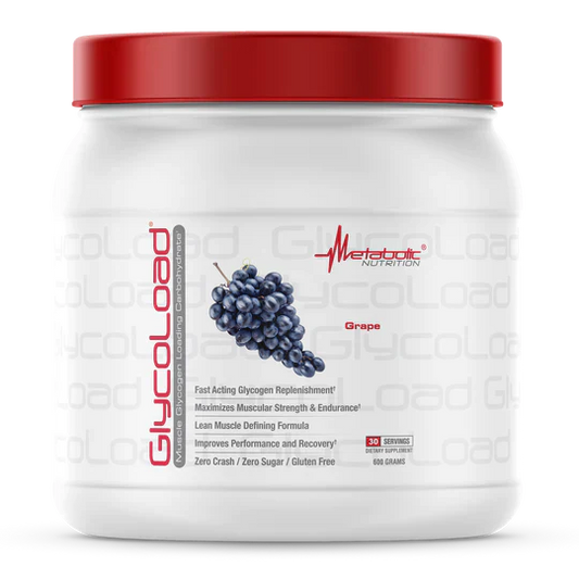 GlycoLoad (carga de caborhidrato y glucógeno muscular) 30-15-10 servs  Metabolic Nutrition