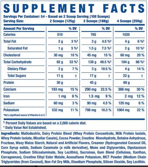 King Mass XL 6LB | Ronnie Coleman