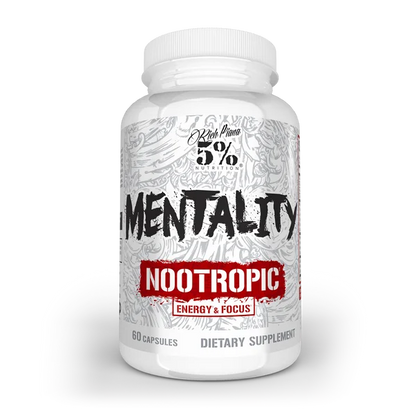 Mentality Nootropic 60 caps | Rich Piana 5% Nutrition