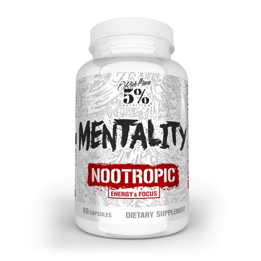 Mentality Nootropic 60 caps | Rich Piana 5% Nutrition