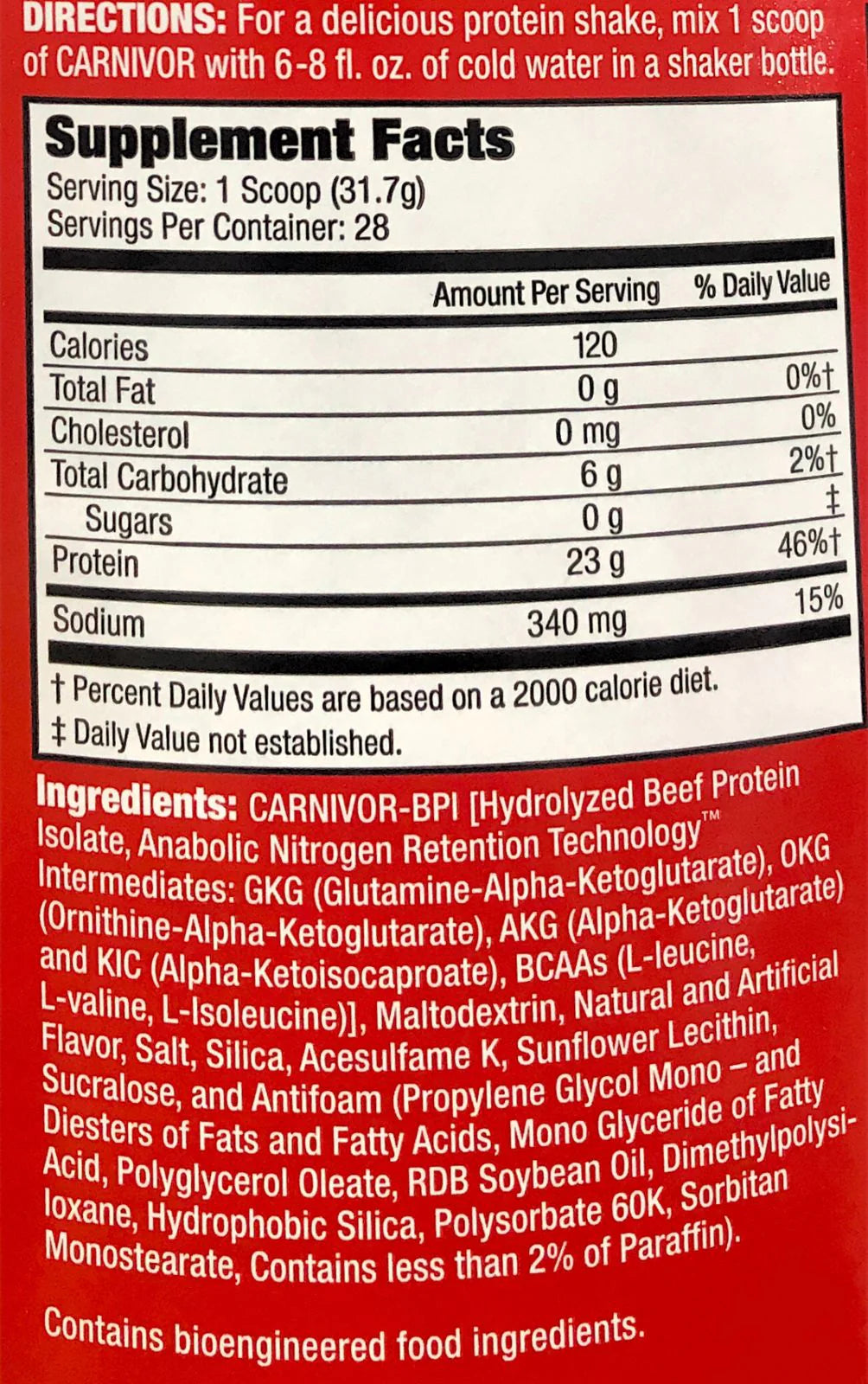 Carnivor Isolate 2 LB | MuscleMeds