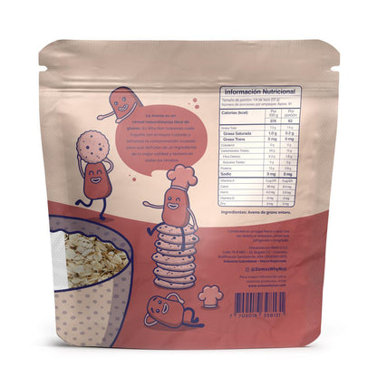 Why Not Avena en Hojuelas Grano Entero Libre de Gluten 2 kg / 4.4 lb